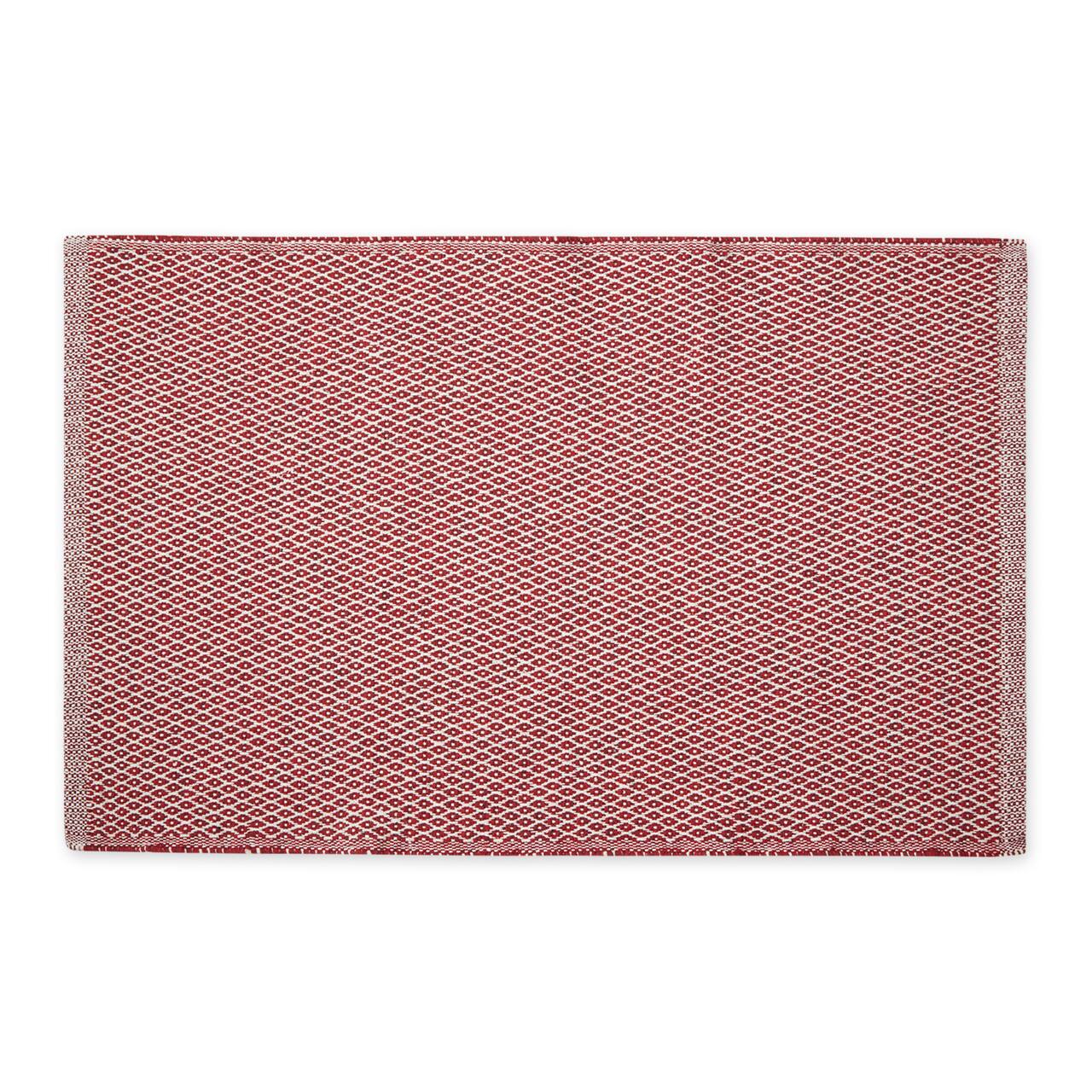 DII® Diamond Handwoven Recycled Yarn Rug, 2ft. x 3ft.